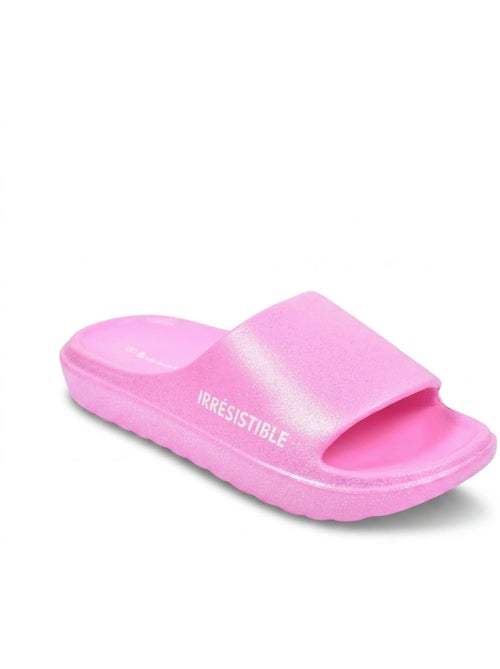 OZABI Claquette Glitter Message Humour 5 Coloris - Kiabi