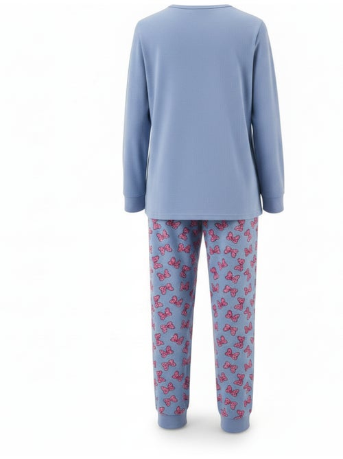 Ozabi ensemble pyjama femme coton doublé polaire broderie lurex - Kiabi Ozabi ensemble pyjama femme coton doublé polaire broderie lurex - Kiabi