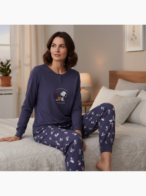 Ozabi ensemble pyjama femme léger broderie motif fantaisie - Kiabi Ozabi ensemble pyjama femme léger broderie motif fantaisie - Kiabi