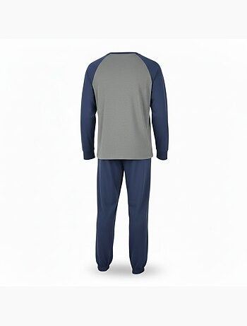 Ozabi ensemble pyjama homme doublé polaire bicolore sweet secret club
