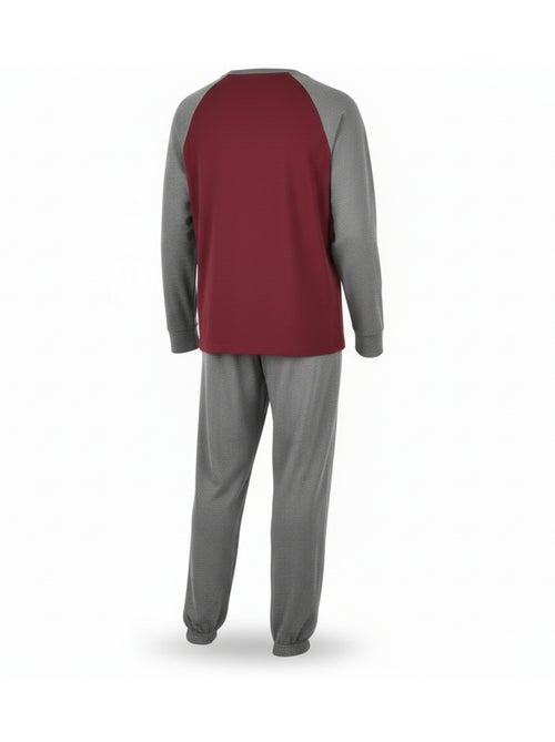 Ozabi ensemble pyjama homme doublé polaire bicolore sweet secret club - Kiabi Ozabi ensemble pyjama homme doublé polaire bicolore sweet secret club - Kiabi