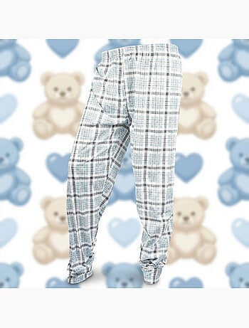 OZABI Ensemble Pyjama Long Femme Haut Manches Longues