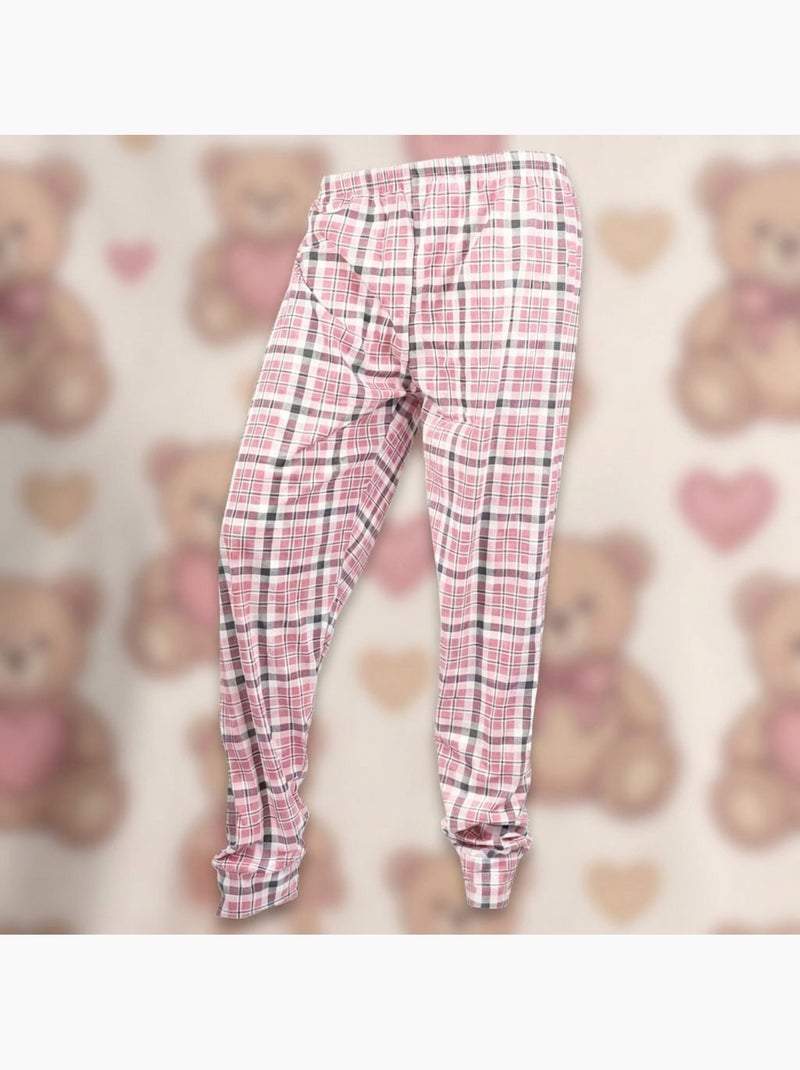OZABI Ensemble Pyjama Long Femme Haut Manches Longues Gris - Kiabi