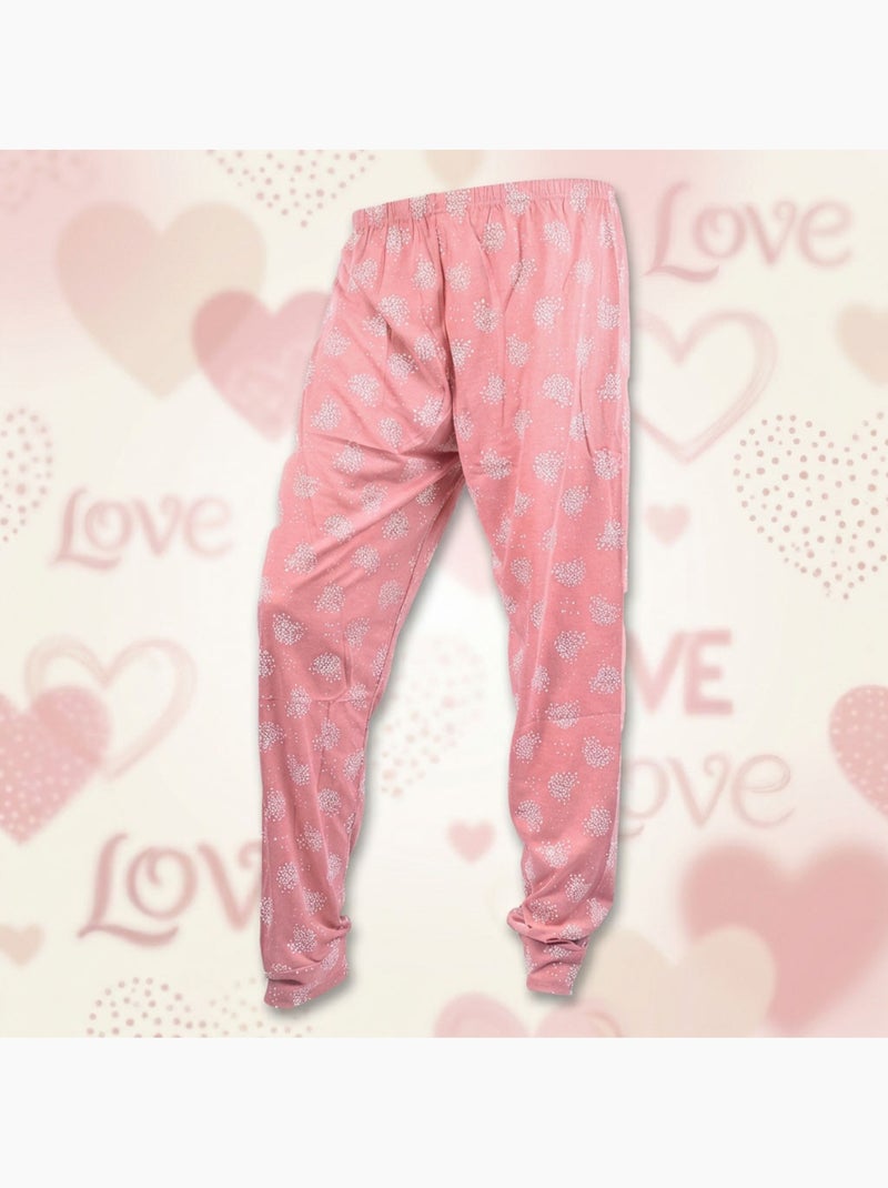 OZABI Ensemble Pyjama Long Femme Haut Manches Longues Rose - Kiabi