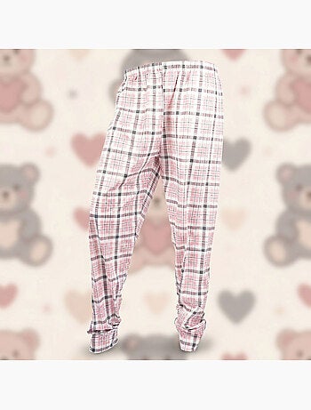 OZABI Ensemble Pyjama Long Femme Haut Manches Longues