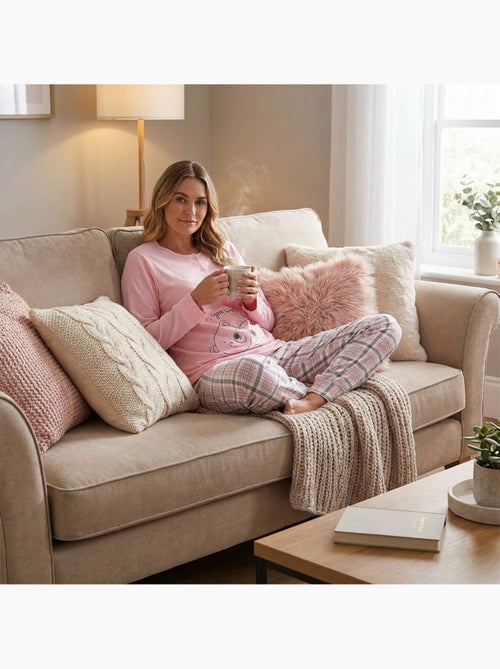 OZABI Ensemble Pyjama Long Femme Haut Manches Longues - Kiabi