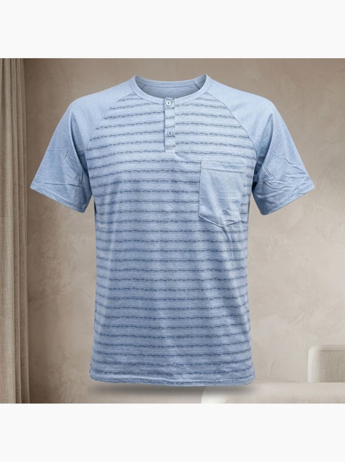 OZABI Ensemble Pyjama Pyjama Court Homme Coton - Kiabi