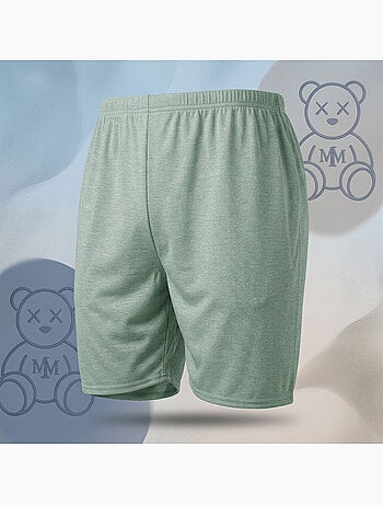 OZABI Ensemble Pyjama Pyjama Court Homme Coton