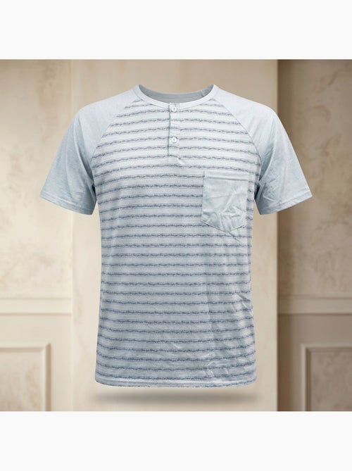 OZABI Ensemble Pyjama Pyjama Court Homme Coton - Kiabi
