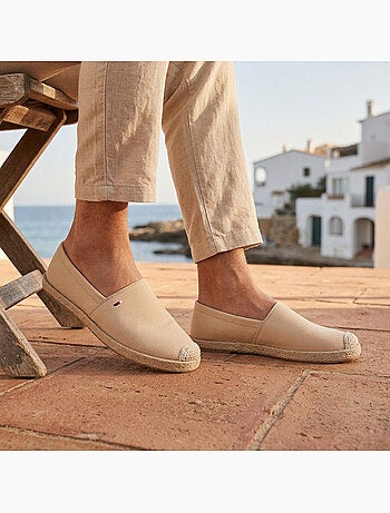 OZABI Espadrilles homme élégantes été slip-on style chic décontracté