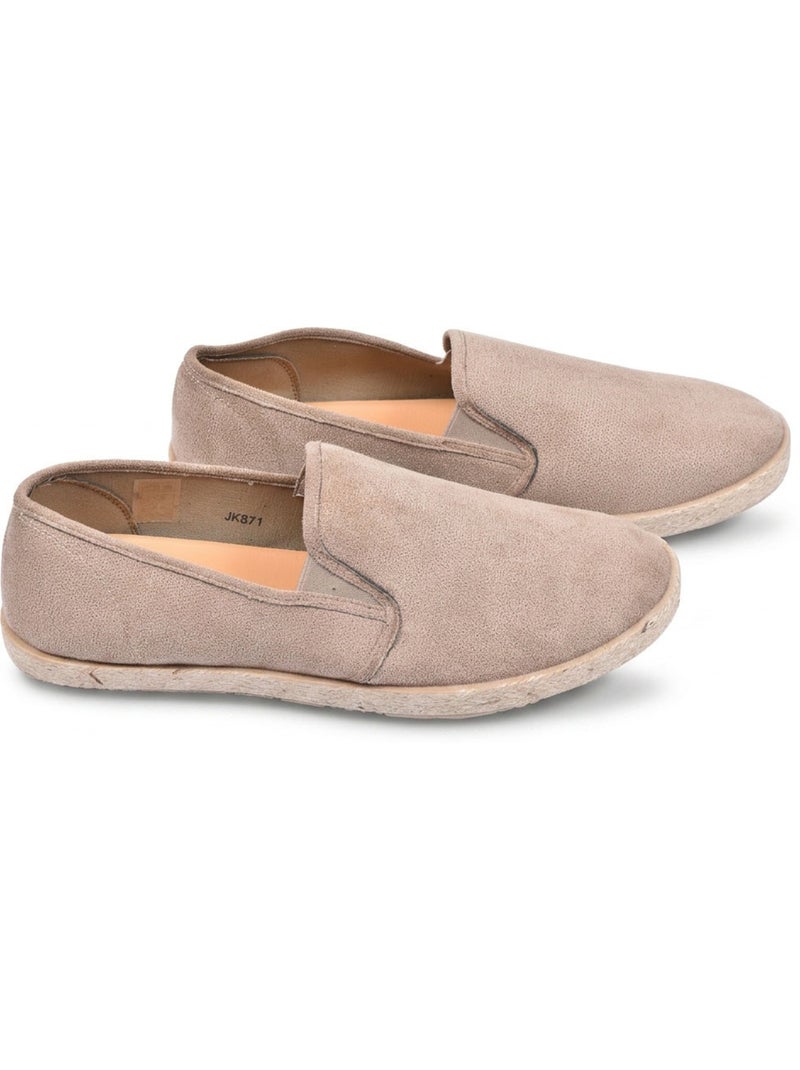 OZABI Espadrilles homme élégantes été slip-on style chic décontracté Taupe - Kiabi