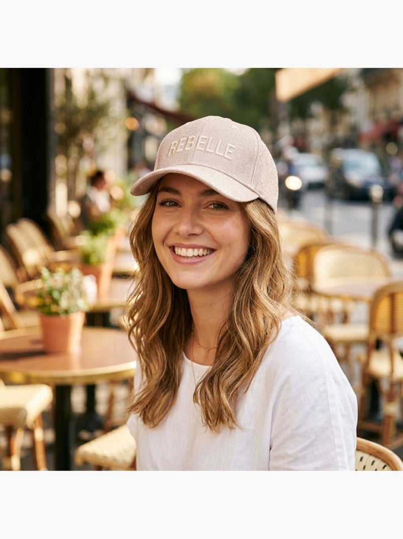 OZABI Lot 2 Casquettes Pailletées Femme – Message Brodé Fantaisie Humoristique Noir - Kiabi