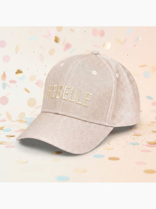OZABI Lot 2 Casquettes Pailletées Femme – Message Brodé Fantaisie Humoristique - Kiabi