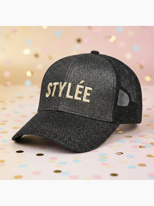 OZABI Lot 2 Casquettes Pailletées Femme – Message Brodé Fantaisie Humoristique - Kiabi