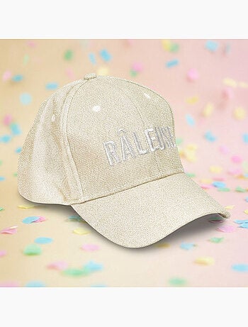 OZABI Lot 2 Casquettes Pailletées Femme – Message Brodé Fantaisie Humoristique