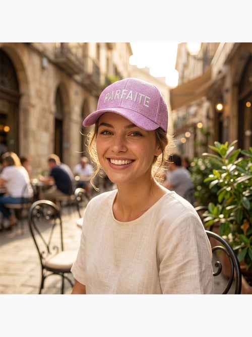 OZABI Lot 2 Casquettes Pailletées Femme – Message Brodé Fantaisie Humoristique - Kiabi