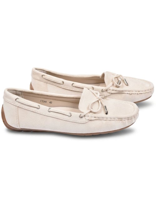 OZABI Mocassins Femme Lacet Daim Bobo Chic 3 Coloris - Kiabi