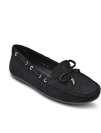 OZABI Mocassins Femme Lacet Daim Bobo Chic 3 Coloris
