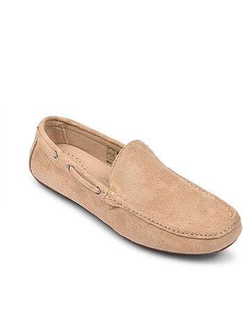 OZABI Mocassins Homme Été Bateau Nubuck Souple