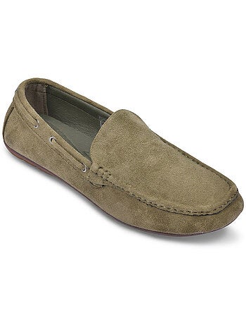 OZABI Mocassins Homme Été Bateau Nubuck Souple