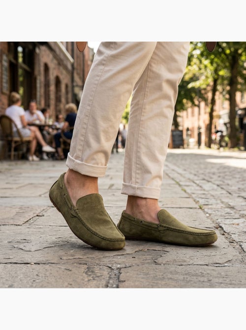 OZABI Mocassins Homme Été Bateau Nubuck Souple - Kiabi