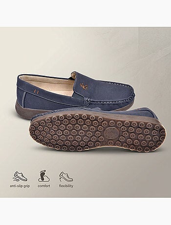 OZABI Mocassins Homme Été Confort Slip-On