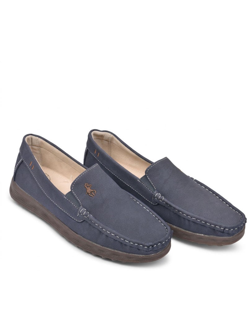 OZABI Mocassins Homme Été Confort Slip-On Bleu marine - Kiabi