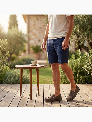 OZABI Mocassins Homme Été Confort Slip-On