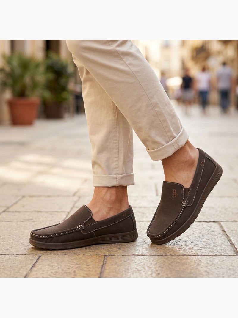 OZABI Mocassins Homme Été Confort Slip-On Moka - Kiabi