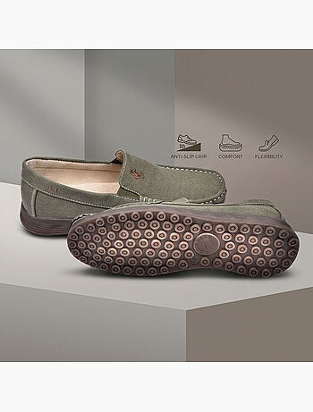 OZABI Mocassins Homme Été Confort Slip-On