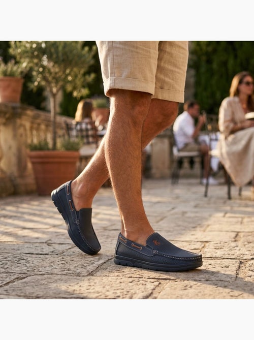 OZABI Mocassins Homme Microperforés Confort Été Semelle Crantée - Kiabi