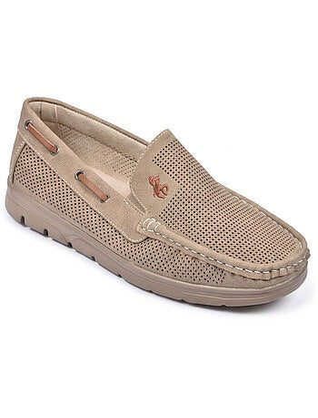 OZABI Mocassins Homme Microperforés Confort Été Semelle Crantée