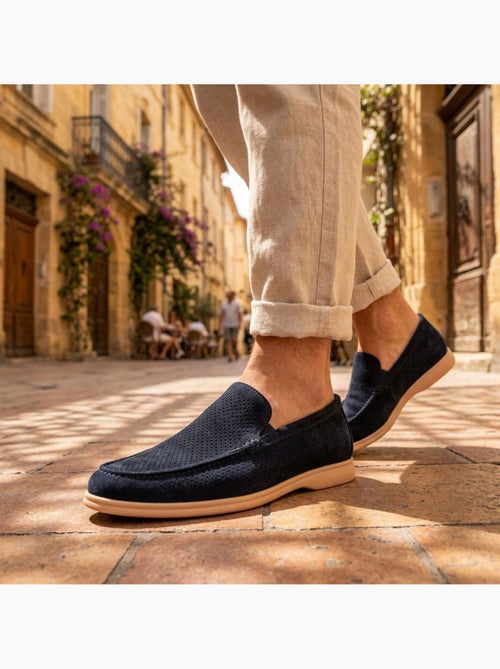 OZABI Mocassins Homme Microperfores Premium Slip On Confort - Kiabi OZABI Mocassins Homme Microperfores Premium Slip On Confort - Kiabi