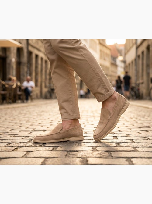OZABI Mocassins Homme Premium Suédine Confort Slip-On - Kiabi