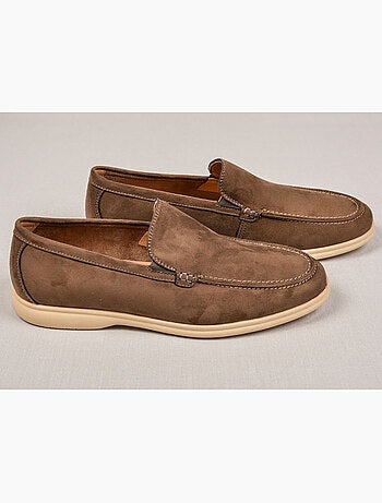 OZABI Mocassins Homme Premium Suédine Confort Slip-On