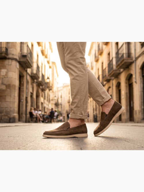 OZABI Mocassins Homme Premium Suédine Confort Slip-On - Kiabi