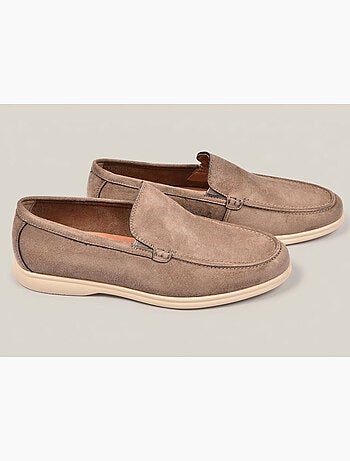 OZABI Mocassins Homme Premium Suédine Confort Slip-On