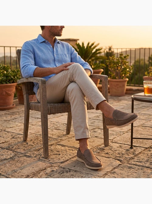 OZABI Mocassins Homme Premium Suédine Confort Slip-On - Kiabi