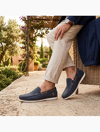 OZABI Mocassins homme respirants perforés confort été