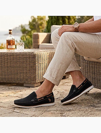 OZABI Mocassins homme respirants perforés confort été