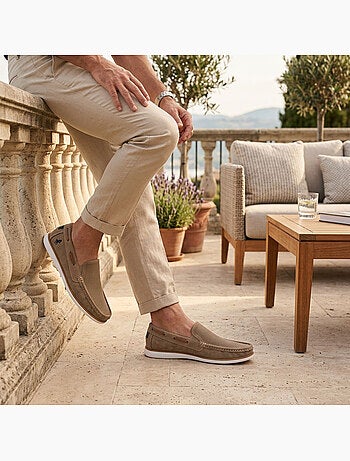 OZABI Mocassins homme respirants perforés confort été