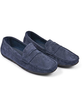 OZABI Mocassins Homme Ville Confort Slip-On Nubuck Souple