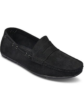 OZABI Mocassins Homme Ville Confort Slip-On Nubuck Souple