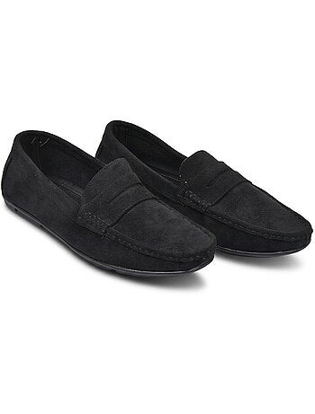 OZABI Mocassins Homme Ville Confort Slip-On Nubuck Souple
