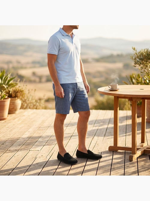 OZABI Mocassins Homme Ville Confort Slip-On Nubuck Souple - Kiabi