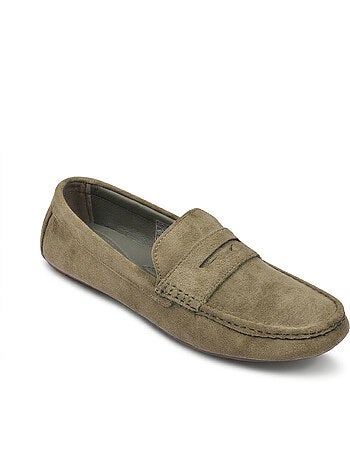 OZABI Mocassins Homme Ville Confort Slip-On Nubuck Souple