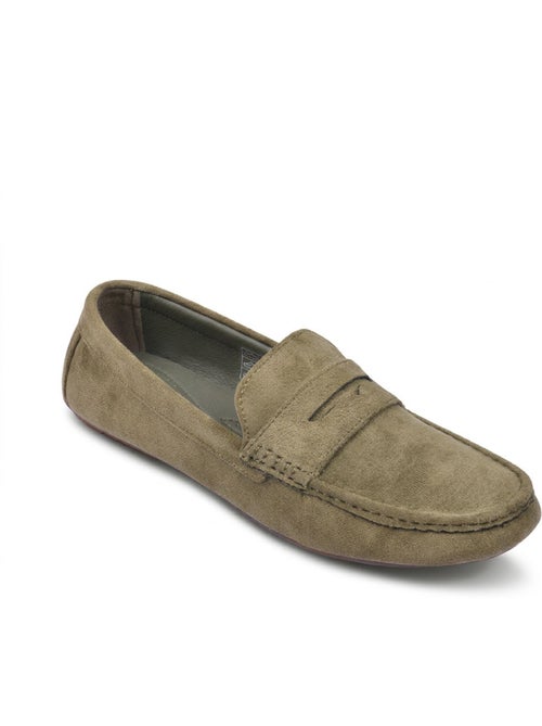 OZABI Mocassins Homme Ville Confort Slip-On Nubuck Souple - Kiabi