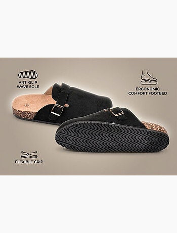 OZABI Mules Sabots Homme Confort Ergonomique Boucle Réglable
