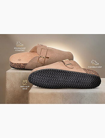 OZABI Mules Sabots Homme Confort Ergonomique Boucle Réglable