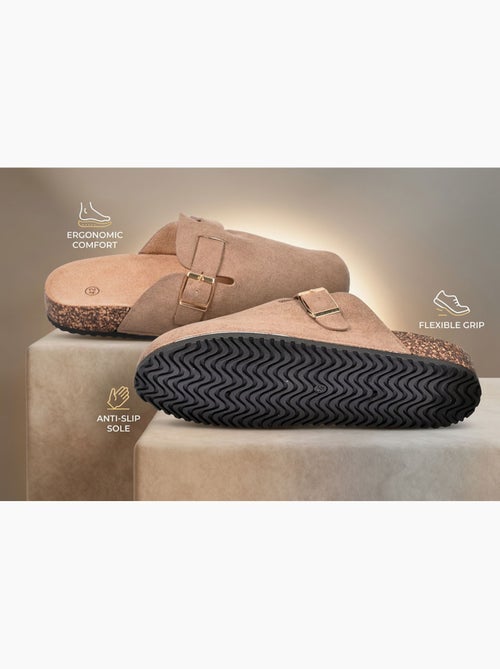 OZABI Mules Sabots Homme Confort Ergonomique Boucle Réglable - Kiabi